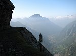 Salita al Rifugio Antonio Curò (1915 m.) da Valbondione (900 m.) sul sentiero panoramico il 20 sett.08 - FOTOGALLERY 